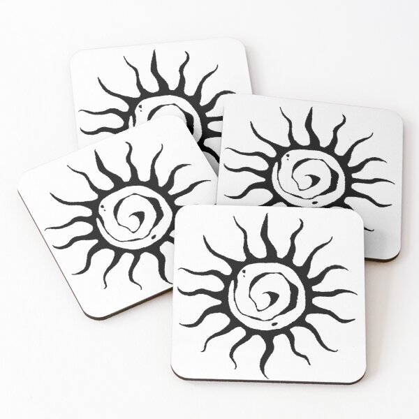 Item preview, swirled sun designed and sold by CrownedMantis.
