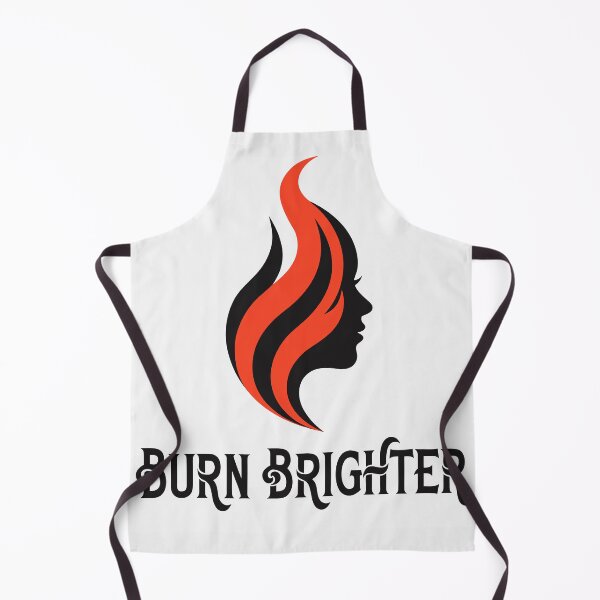 Item preview, Burn Brighter – Fiery Face Illustration designed and sold by LordOfWear.