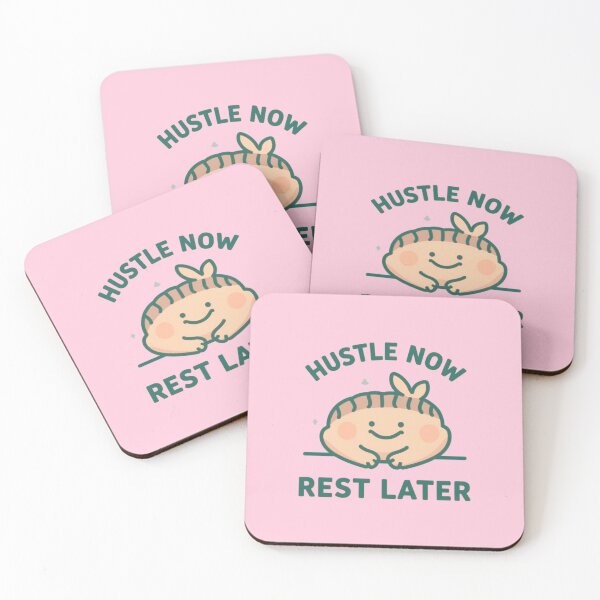 Item preview, “Hustle now, rest later.” designed and sold by Grixel's Paang Gala Shop.