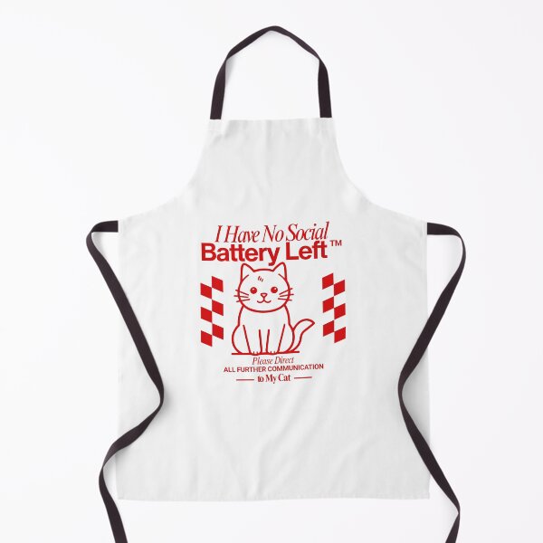 Item preview, I have no social battery left designed and sold by Peerless-Prime.