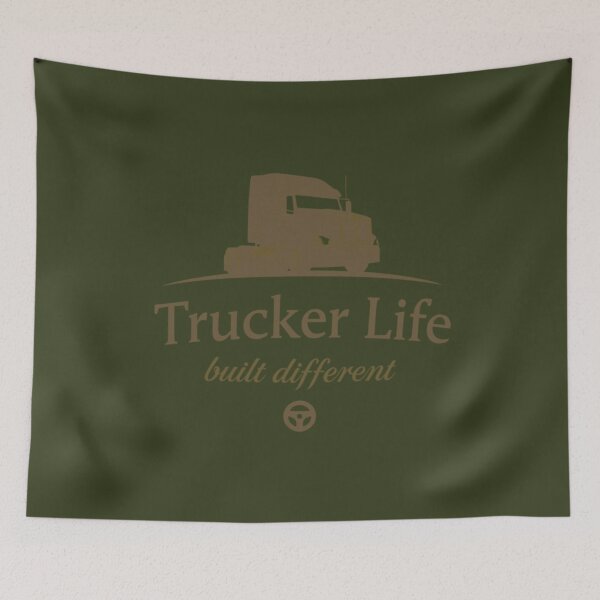 Item preview, Trucker Life Built Different | Truck Driver Life | Gift for Trucker designed and sold by DravmerX.