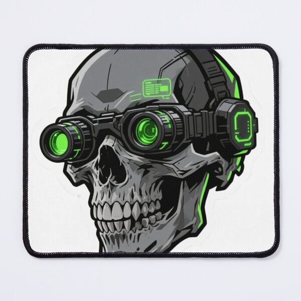 Item preview, Skull Night Vision Tactical Streetwear Design designed and sold by Core Prints.