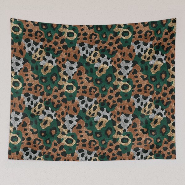 Item preview, Jungle-Inspired Leopard Skin Texture  - Animal Print Illustration  - Birthday Gift Ideas designed and sold by RoyalStarsPatts.