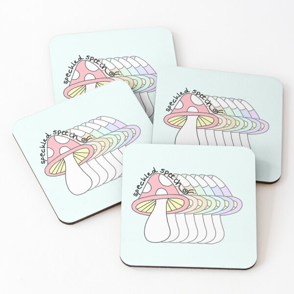 Item preview, Rainbow Mushrooms designed and sold by Nalinne Jones.