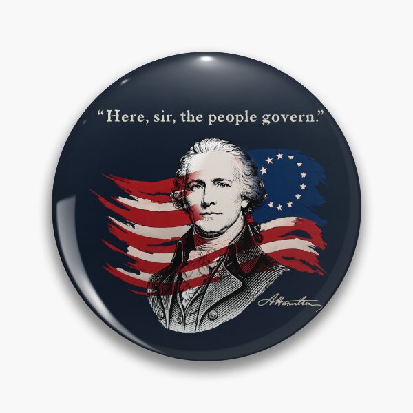 Item preview, Founding Fathers - Alexander Hamilton DARK COLORS designed and sold by LMHDesigns.
