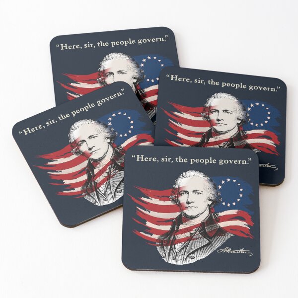 Item preview, Founding Fathers - Alexander Hamilton DARK COLORS designed and sold by LMHDesigns.