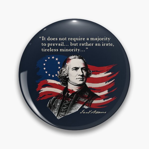 Item preview, Founding Fathers - Samuel Adams DARK COLORS designed and sold by LMHDesigns.