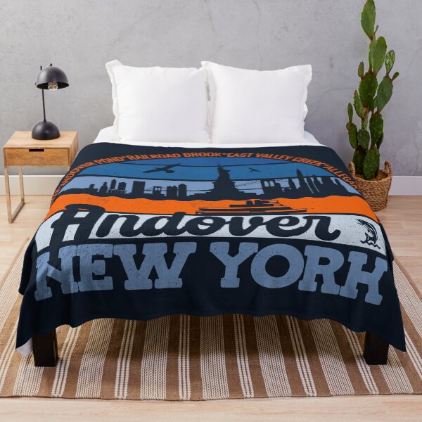 Item preview, Andover New York Sunset Retro Vintage Local Pride Logo designed and sold by CRHPOD20.