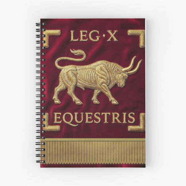 Item preview, Standard of the 10th Mounted Legion - Vexillum of Legio X Equestris designed and sold by Serge Averbukh Art Studio.
