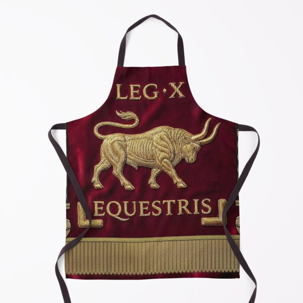 Item preview, Standard of the 10th Mounted Legion - Vexillum of Legio X Equestris designed and sold by Serge Averbukh Art Studio.