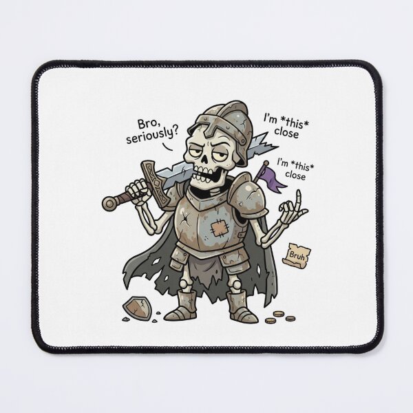Item preview, Skeleton Warrior – Undead Knight Dark Fantasy Illustration designed and sold by Mohtarma Designs.