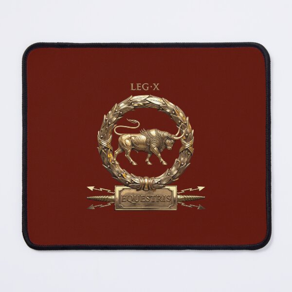 Item preview, Standard Emblem of the 10th Mounted Legion - Symbol of Legio X Equestris designed and sold by Serge Averbukh Art Studio.