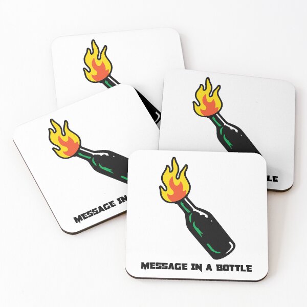 Item preview, Message in a Bottle - rebellious and rock spirit designed and sold by francoisville.