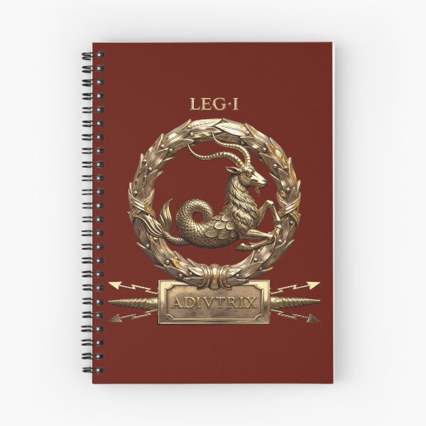 Item preview, Standard Emblem of the Rescuer First Legion - Symbol of Legio I Adiutrix on Red Velvet designed and sold by Serge Averbukh Art Studio.