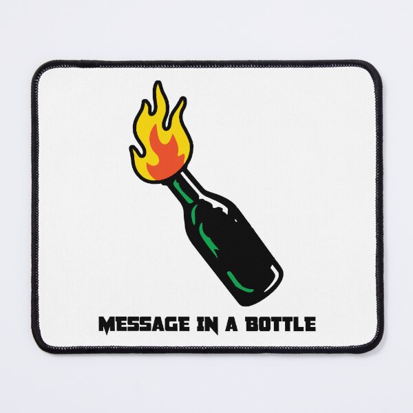 Item preview, Message in a Bottle - rebellious and rock spirit designed and sold by francoisville.