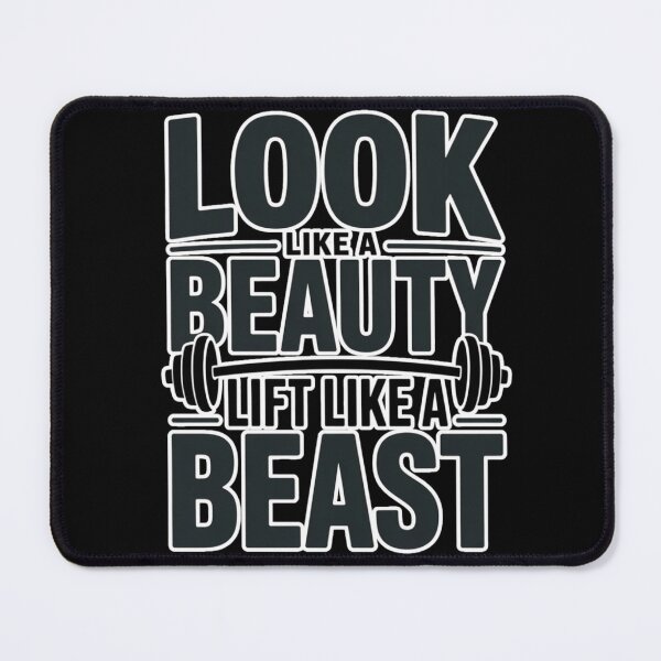 Item preview, Look Like a Beauty Lift Like a Beast – Strong Woman Fitness Motivation Gym designed and sold by Ladys-Gents.