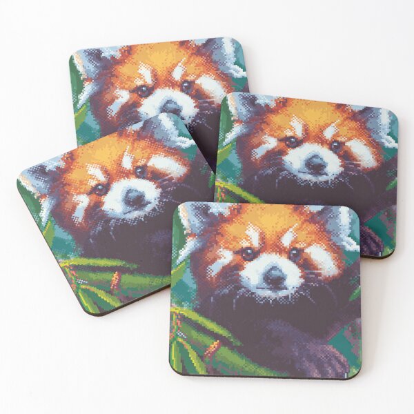 Item preview,  Aesthetic Pixel Red Panda  Soft Cozy Animal Design designed and sold by Pixel8Prints.