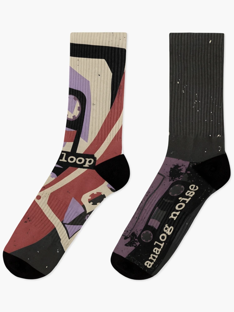 Thumbnail 1 of 5, Socks, Fragmented Memory Loop designed and sold by ZETORA Studio.