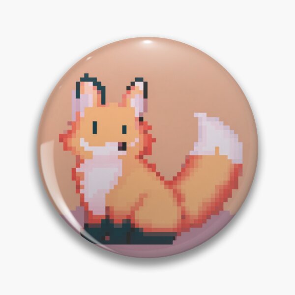 Item preview, Pixel Fox  Retro 8‑Bit Forest Animal Art designed and sold by Pixel8Prints.