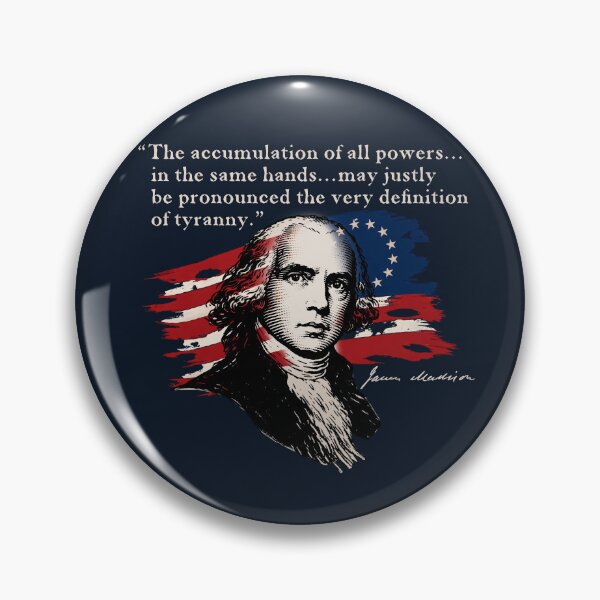 Item preview, Founding Fathers - James Madison DARK COLORS designed and sold by LMHDesigns.
