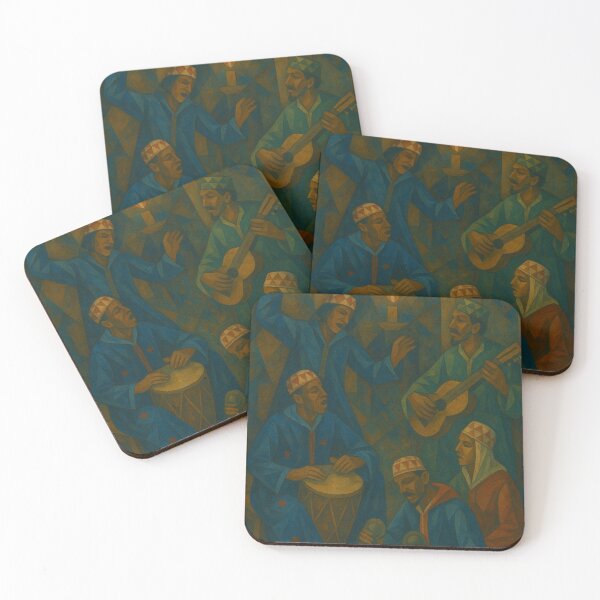 Item preview, Moroccan Gnawa Music. Geometric Celebration. designed and sold by SabPucci.