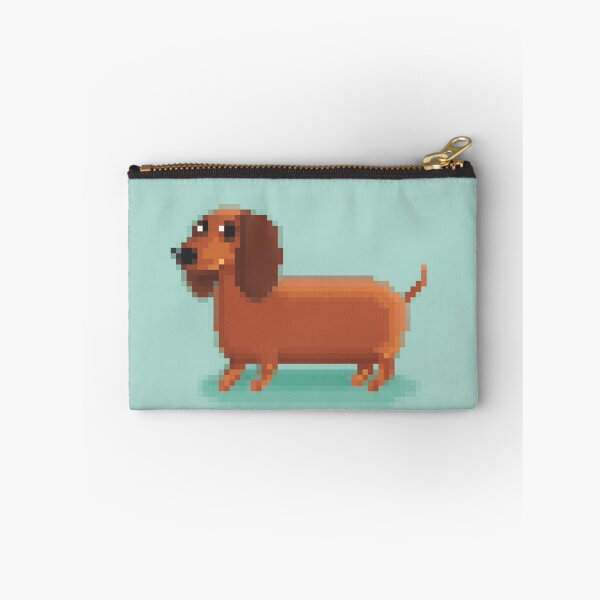 Item preview, Pixel Sausage Dog  Cute Retro 8‑Bit Dachshund Art designed and sold by Pixel8Prints.