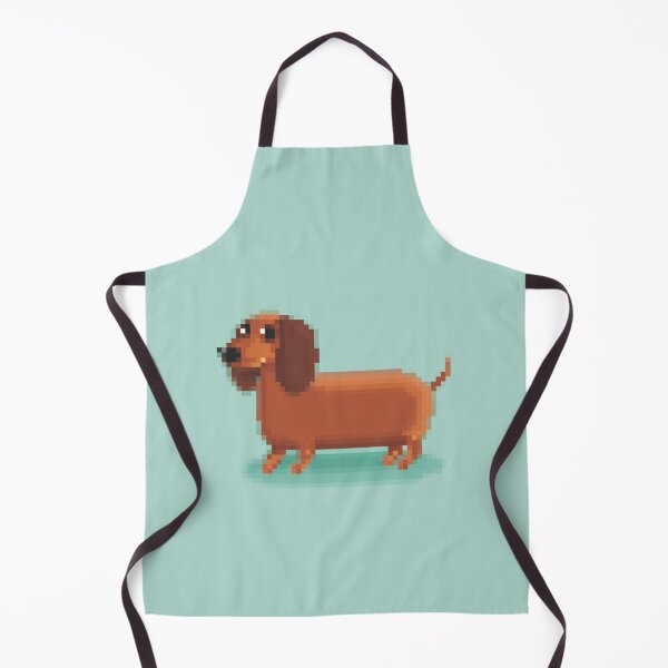 Item preview, Pixel Sausage Dog Cute Retro 8‑Bit Dachshund Art designed and sold by Pixel8Prints.