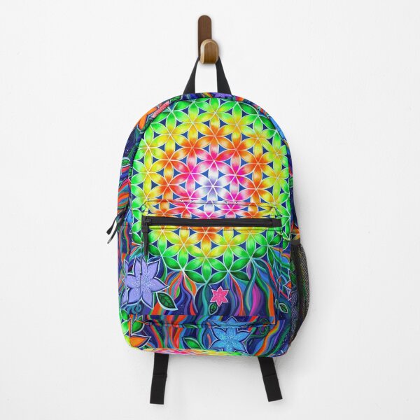 Item preview, Flower of Life Psychedelic Glow designed and sold by shantilovesart.