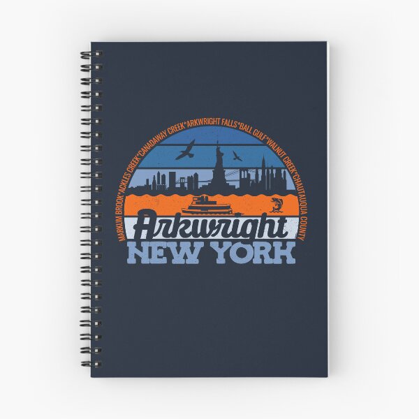 Item preview, Arkwright New York Sunset Retro Vintage Local Pride Logo designed and sold by CRHPOD20.