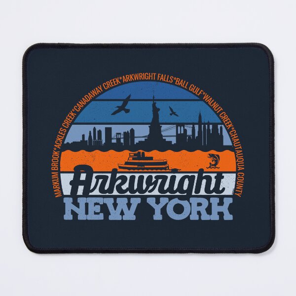 Item preview, Arkwright New York Sunset Retro Vintage Local Pride Logo designed and sold by CRHPOD20.