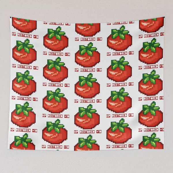 Item preview, Pixel Tomato HP Restored Retro Gamer Food Icon 8 Bit Sticker Art designed and sold by Teenidesign .