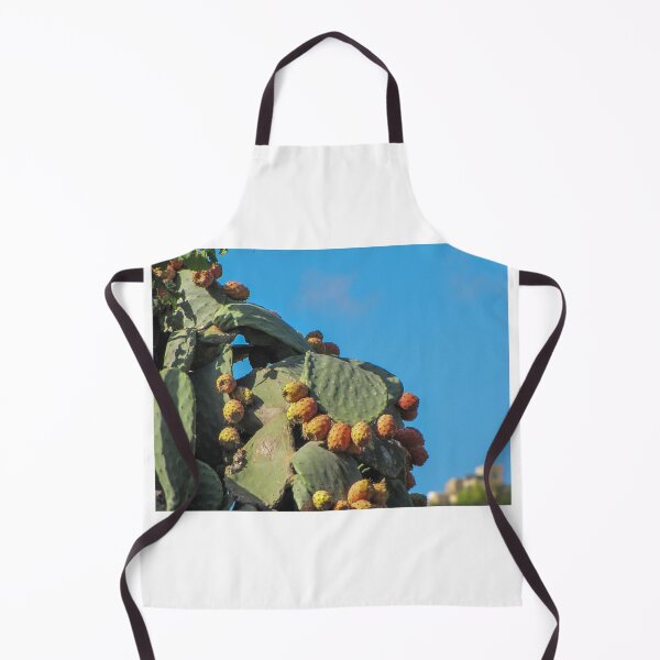 Item preview, Prickly Pear Cactus With Ripe Fruit Under Bright Blue Sky Close-Up Detail designed and sold by Nmallia.