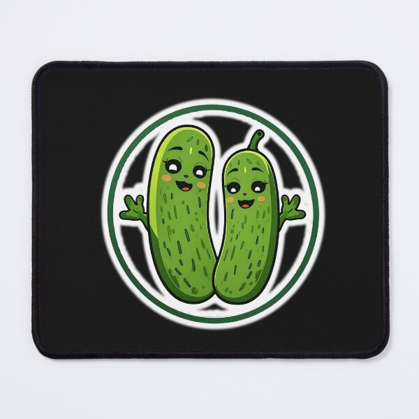 Item preview, Cute Pickle Couple Sticker Funny Kawaii Pickles Cartoon Pickle Lovers Gift designed and sold by Basma Designs | Retro, Kawaii Shirts & Stickers.