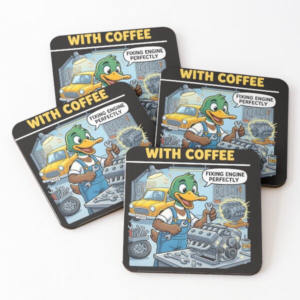 Item preview, Duck Mechanic designed and sold by kalbostyle.