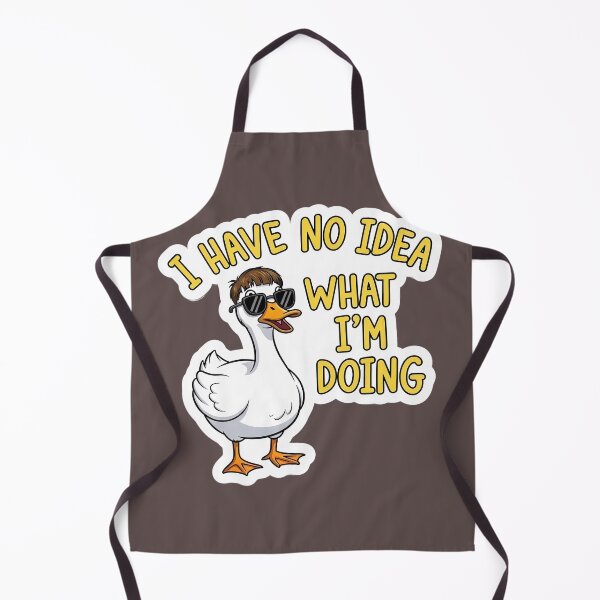 Item preview, Funny Duck I Have No Idea What I'm Doing Relatable Humor designed and sold by ArtdesignsA.