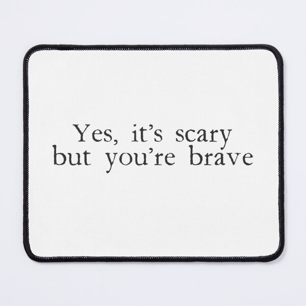 Item preview, Yes it's Scary But You're Brave Heated Rivalry designed and sold by delllsdesigns.