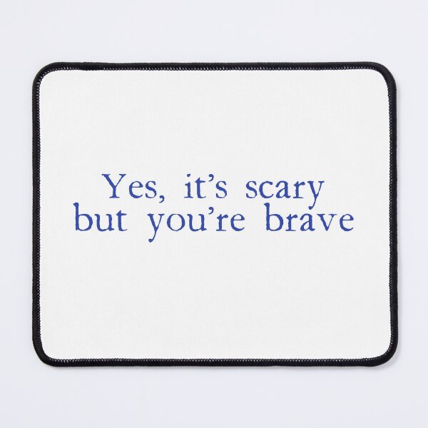 Item preview, Yes it's Scary But You're Brave Heated Rivalry designed and sold by delllsdesigns.