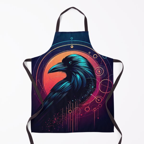 Item preview, Cosmic Raven – Mystical Emblem designed and sold by Dogandesighn.