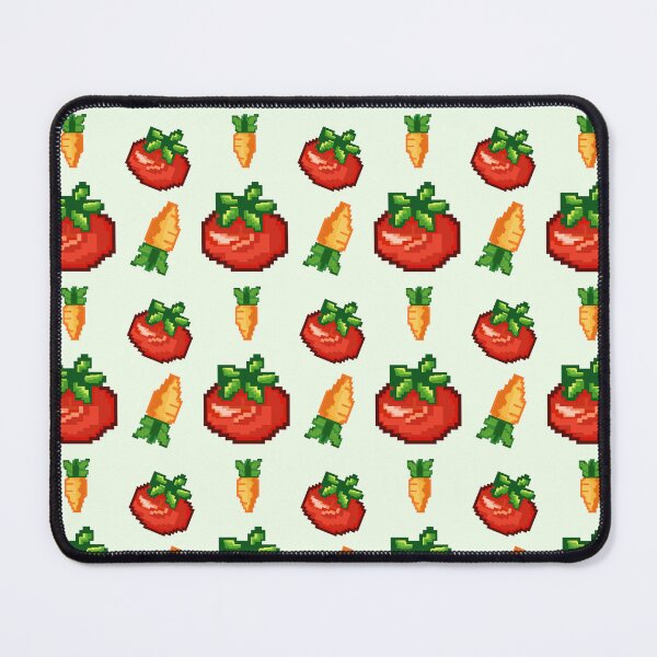 Item preview, Retro Pixel Harvest Food Pattern 8 Bit Aesthetic Sticker Design designed and sold by Teenidesign .