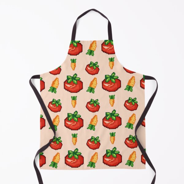 Item preview, Retro Pixel Harvest Food Pattern 8 Bit Aesthetic Sticker Design designed and sold by Teenidesign .