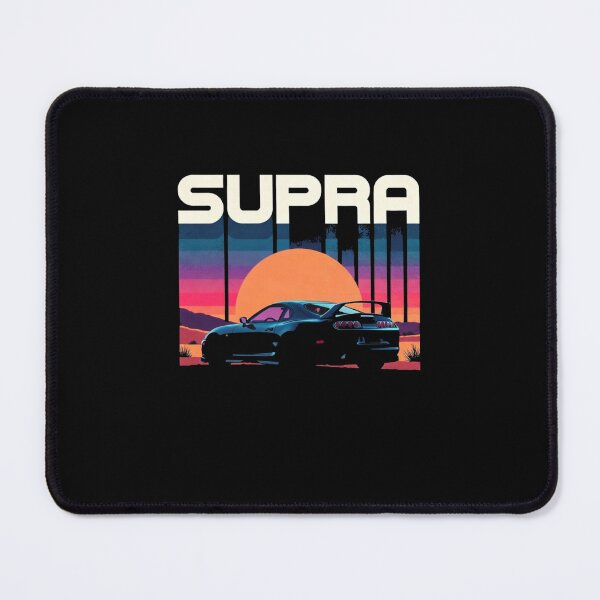 Item preview, Toyota Supra Retro Sunset JDM Style Graphic Tee designed and sold by TheArtOfCar.