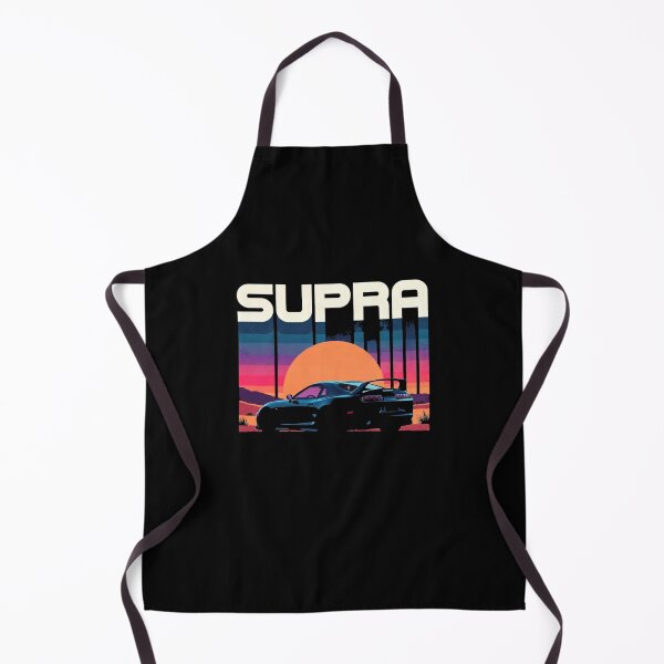 Item preview, Toyota Supra Retro Sunset JDM Style Graphic Tee designed and sold by TheArtOfCar.