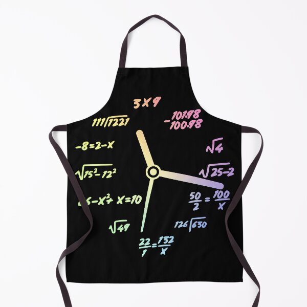 Item preview, Geek Math Mathematics Clock School Science Gift designed and sold by ScienceCorner.