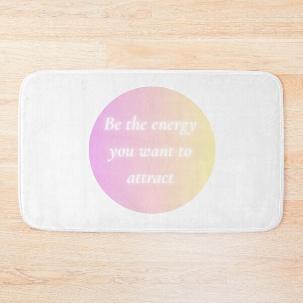 Item preview, Be The Energy You Want To Attract Manifestation Quote designed and sold by EvelynKarina.