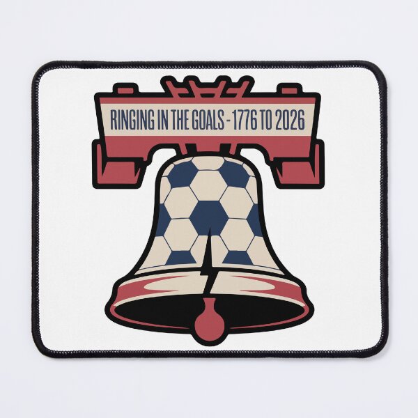 Item preview, Liberty Bell Soccer USA 250 Years Celebration 1776-2026 designed and sold by PixelWaveBD.