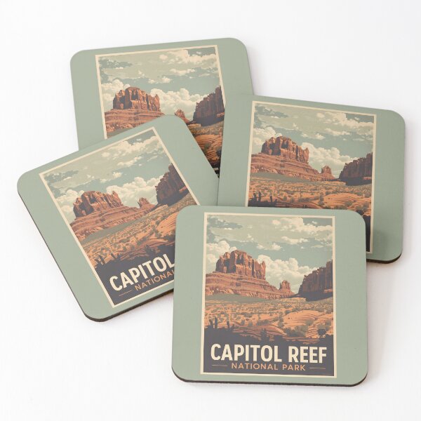 Item preview, Capitol Reef National Park - Utah designed and sold by GoodOldVintage.