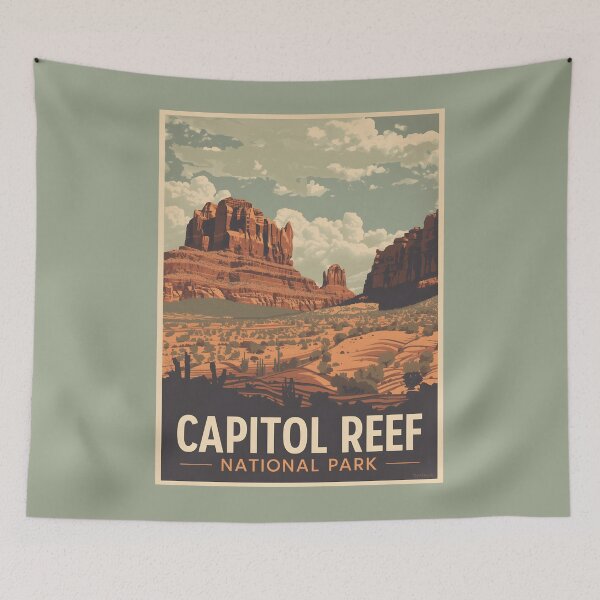 Item preview, Capitol Reef National Park - Utah designed and sold by GoodOldVintage.
