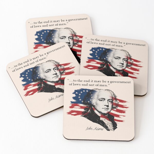 Item preview, Founding Fathers - John Adams LIGHT COLORS designed and sold by LMHDesigns.