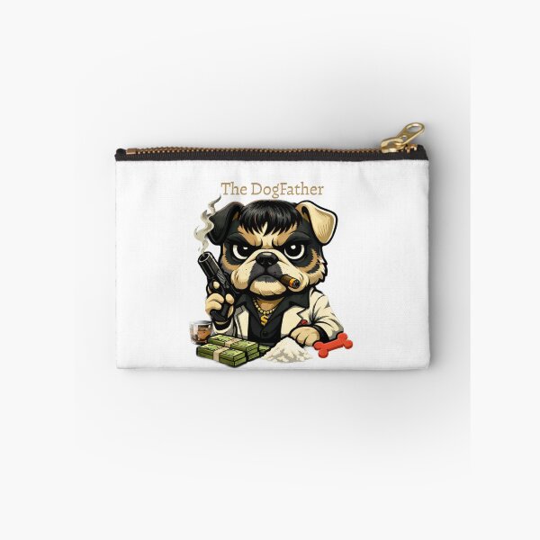 Item preview, The Dogfather Gangster Bulldog Scarface Parody designed and sold by JR_Concept.