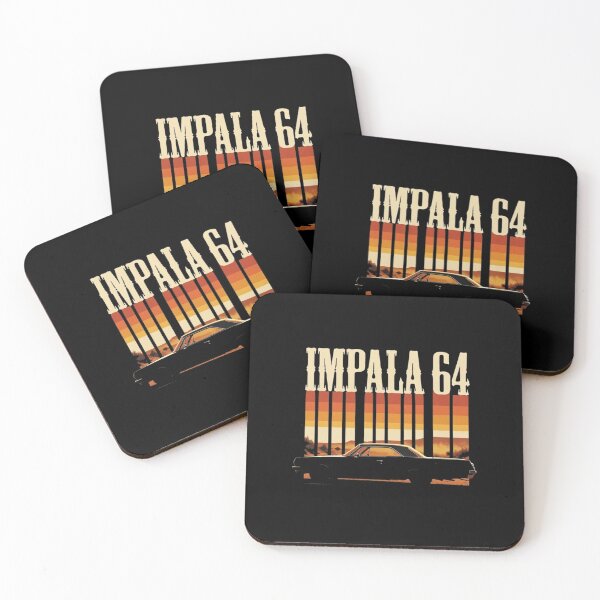 Item preview, 1964 Chevy Impala Retro Sunset Classic Lowrider Graphic Tee designed and sold by TheArtOfCar.